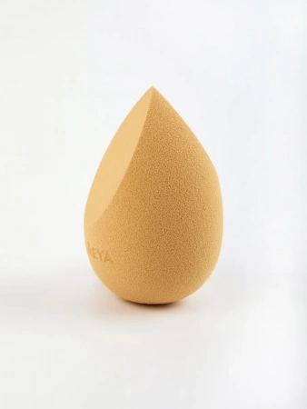 Спонж для макияжа с двойным срезом, Бежевый Solomeya Double-Sided Cut blending sponge, Beige, 1 шт